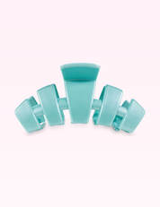 Ninety Nine Boutique super-pale pink accessory product photo: Classic Hair Clip | Medium | Totally Turquoise (September 30, 2026)
