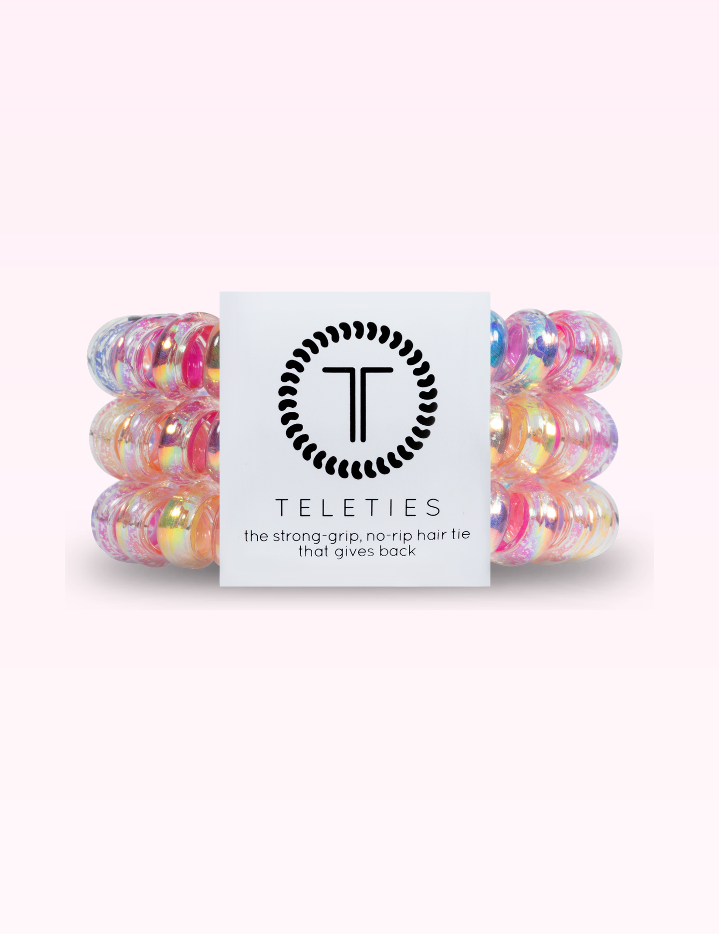Ninety Nine Boutique super-pale pink accessory product photo: Spiral Hair Coils | Large | Eat Glitter Breakfast (September 30, 2026)