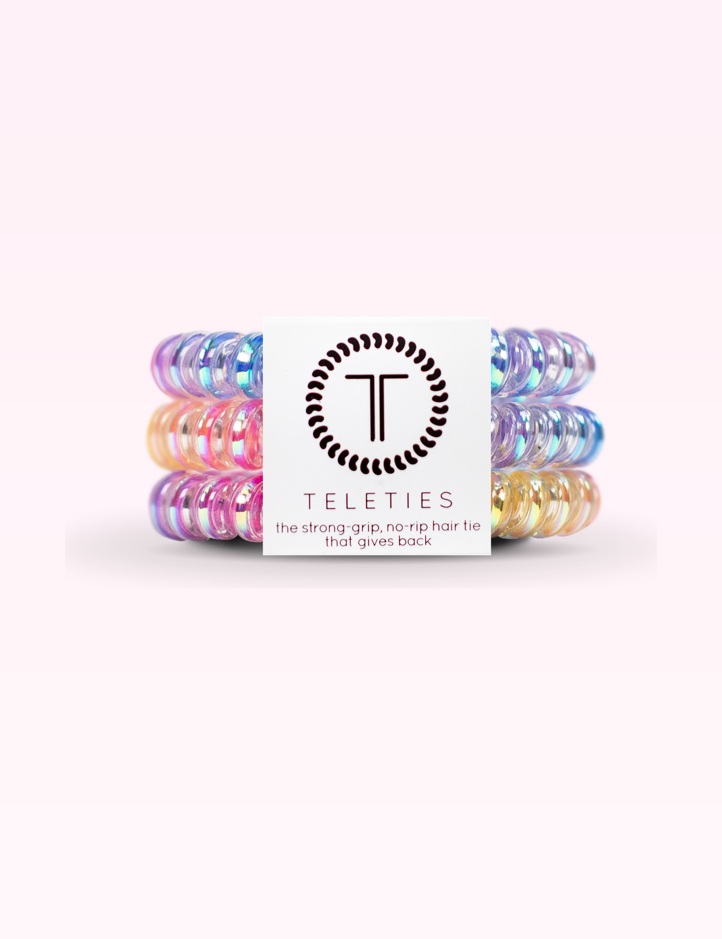 Ninety Nine Boutique super-pale pink accessory product photo: Spiral Hair Coils | Small | Eat Glitter Breakfast (September 30, 2026)