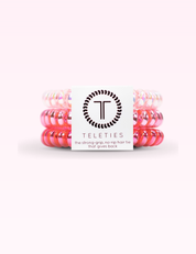 Ninety Nine Boutique super-pale pink accessory product photo: Spiral Hair Coils | Small | Think Pink (September 30, 2026)