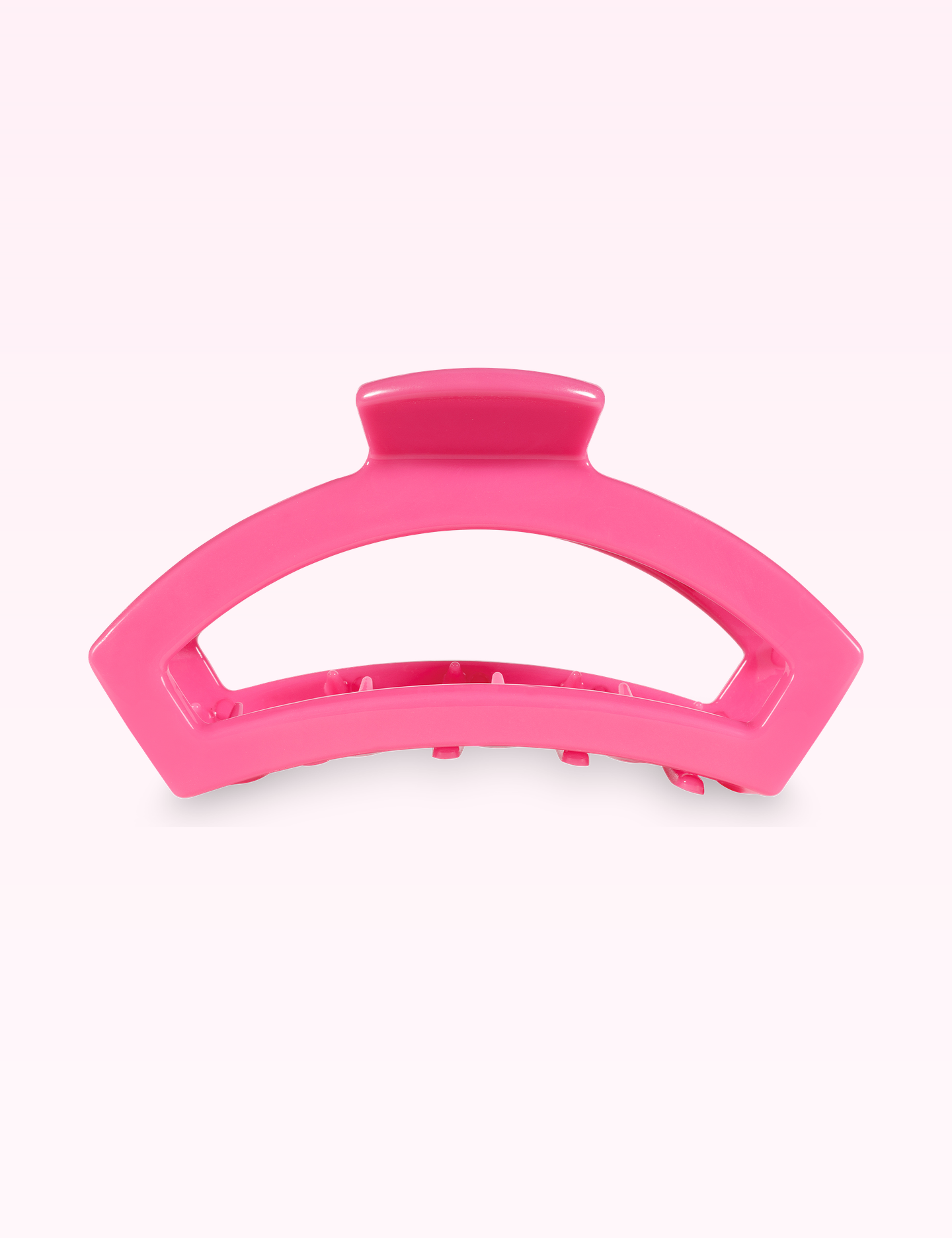 Ninety Nine Boutique super-pale pink accessory product photo: Open Hair Clip | Medium | Paradise Pink (September 30, 2026)