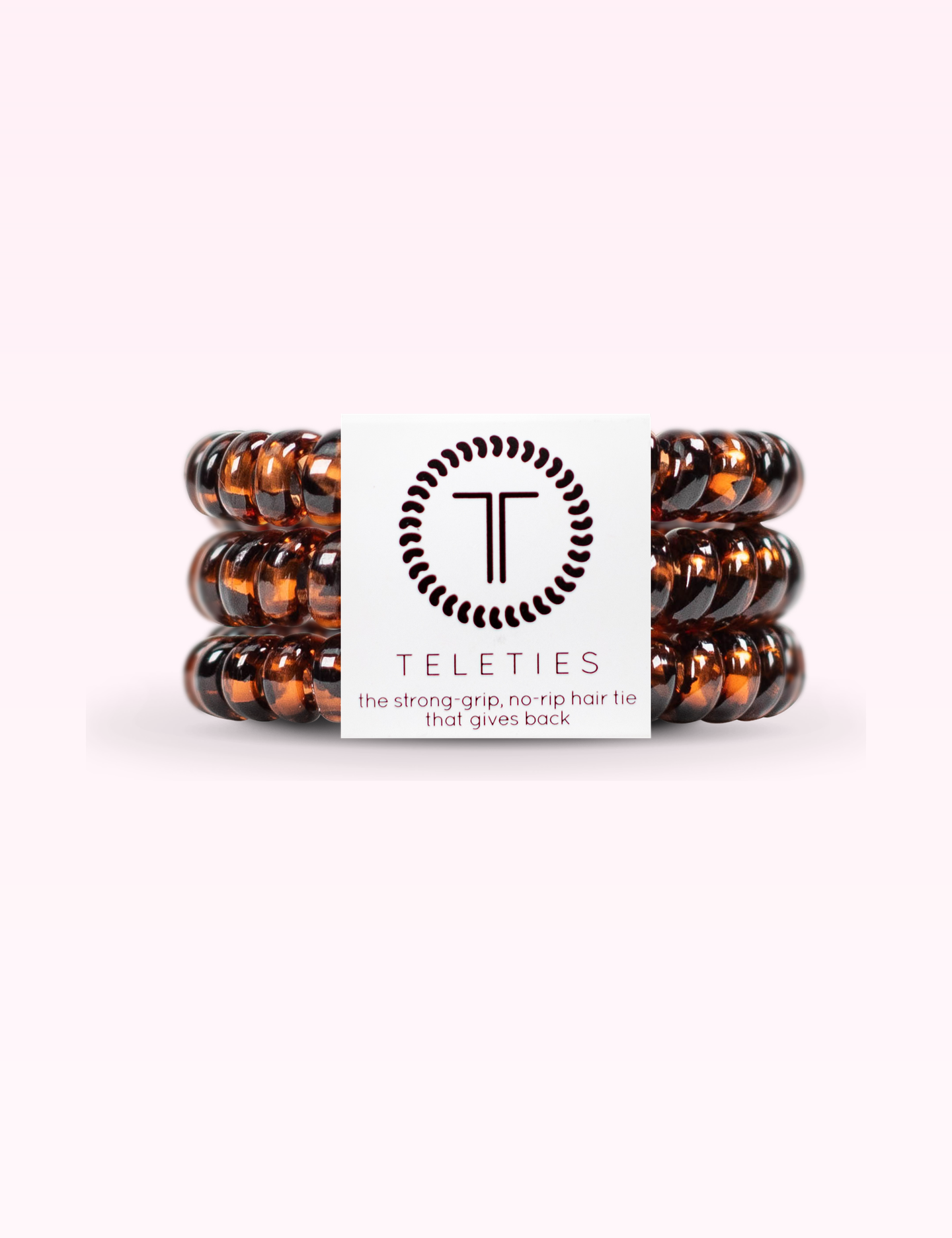 Ninety Nine Boutique super-pale pink accessory product photo: Spiral Hair Coils | Small | Tortoise (September 30, 2026)