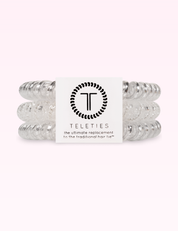 Ninety Nine Boutique super-pale pink accessory product photo: Spiral Hair Coils | Small | Silver Slay (September 30, 2026)