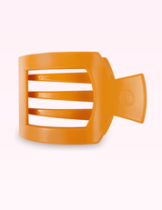 Ninety Nine Boutique super-pale pink accessory product photo: Flat Square Hair Clip | Medium | Mango It! (September 30, 2026)