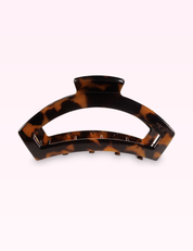 Ninety Nine Boutique super-pale pink accessory product photo: Open Hair Clip | Small | Tortoise (September 30, 2026)