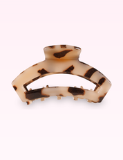 Ninety Nine Boutique super-pale pink accessory product photo: Open Hair Clip | Tiny | Blonde Tortoise (September 30, 2026)