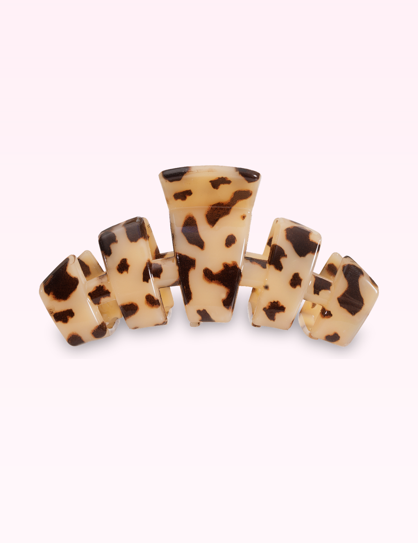 Ninety Nine Boutique super-pale pink accessory product photo: Classic Hair Clip | Small | Blonde Tortoise (September 30, 2026)