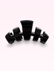 Ninety Nine Boutique super-pale pink accessory product photo: Classic Hair Clip | Tiny | Jet Black (September 30, 2026)
