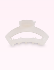 Ninety Nine Boutique super-pale pink accessory product photo: Open Hair Clip | Tiny | Coconut White (September 30, 2026)