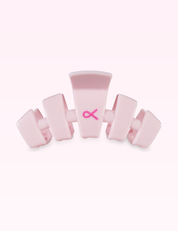 Ninety Nine Boutique super-pale pink accessory product photo: Classic Hair Clip | Large | Pink Ribbon Power (September 30, 2026)