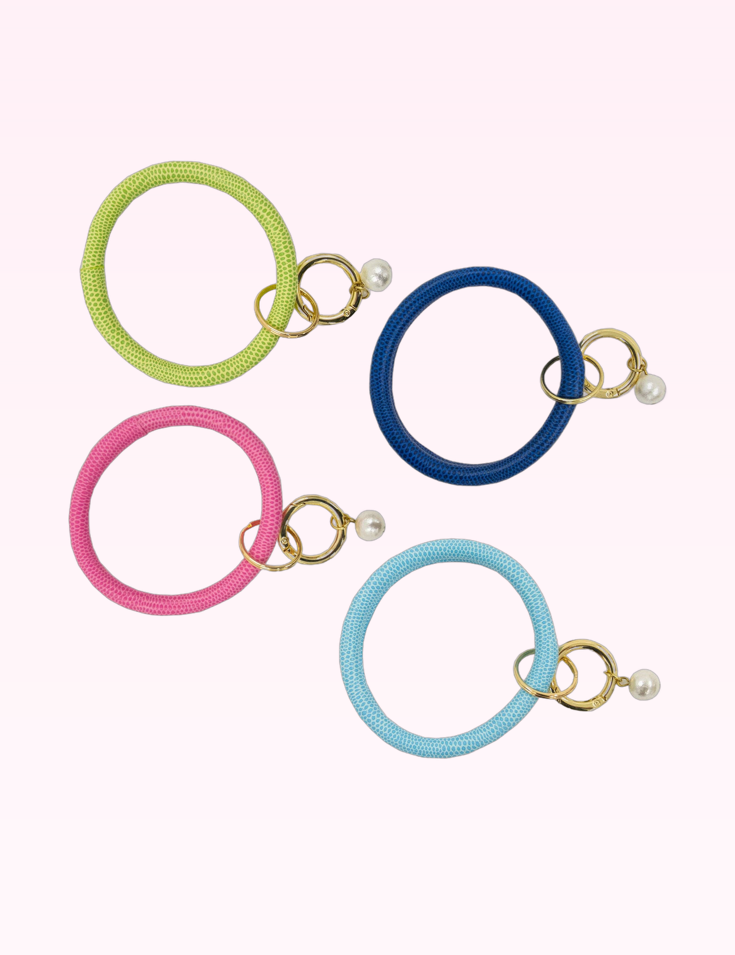 Ninety Nine Boutique super-pale pink accessory product photo: Lizard Keyring (September 30, 2026)