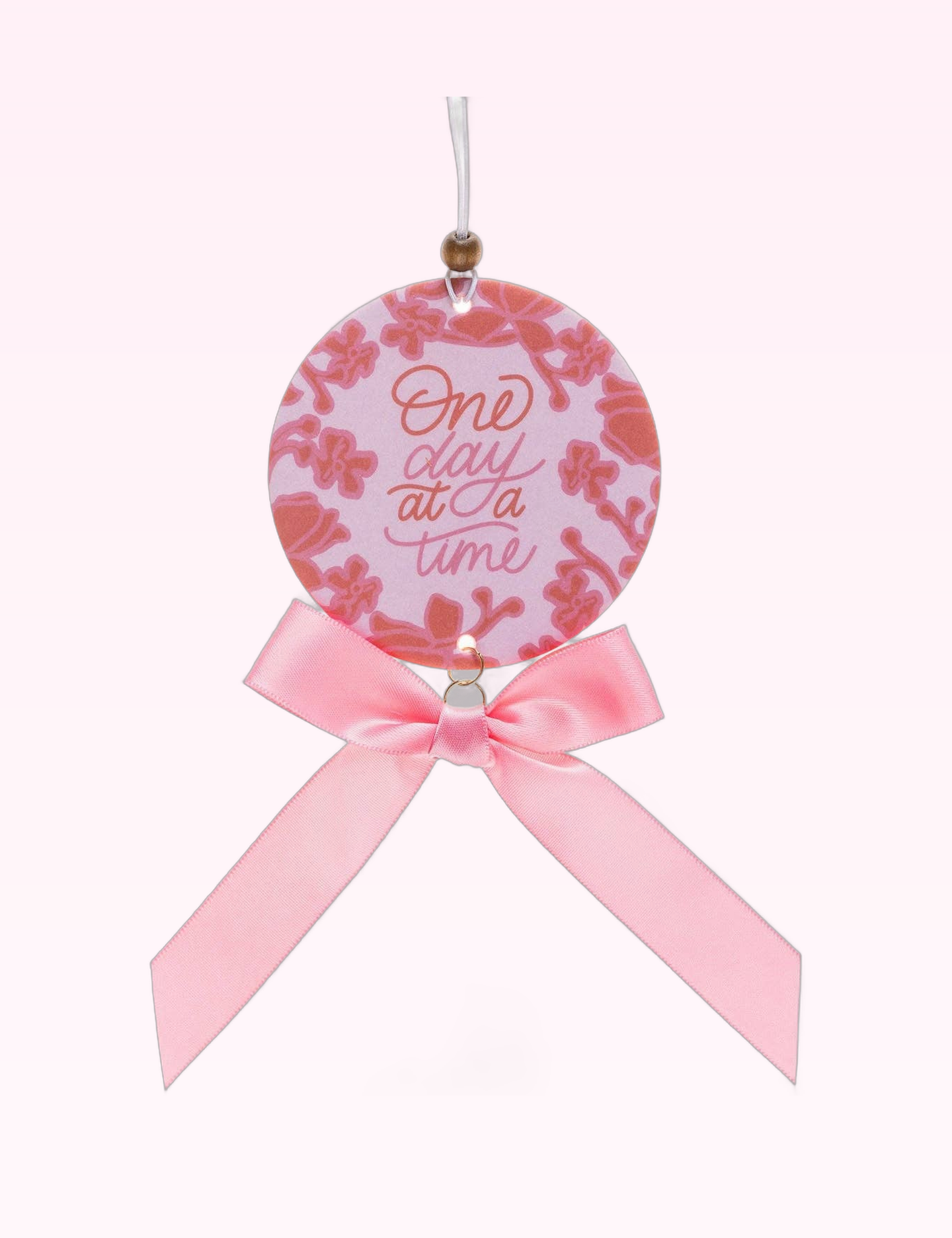 Ninety Nine Boutique super-pale pink accessory product photo: One Day At A Time Air Freshener (September 30, 2026)