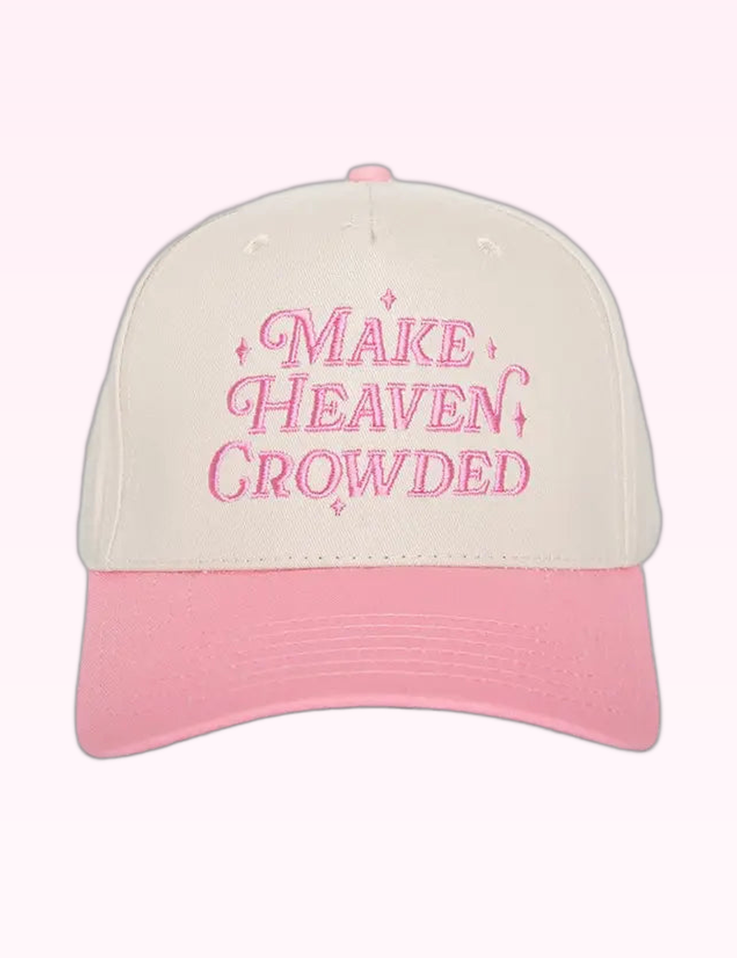 Ninety Nine Boutique super-pale pink accessory product photo: Pink Make Heaven Crowded Hat (September 30, 2026)