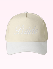 Ninety Nine Boutique super-pale pink accessory product photo: White Bride Trucker Hat (September 30, 2026)