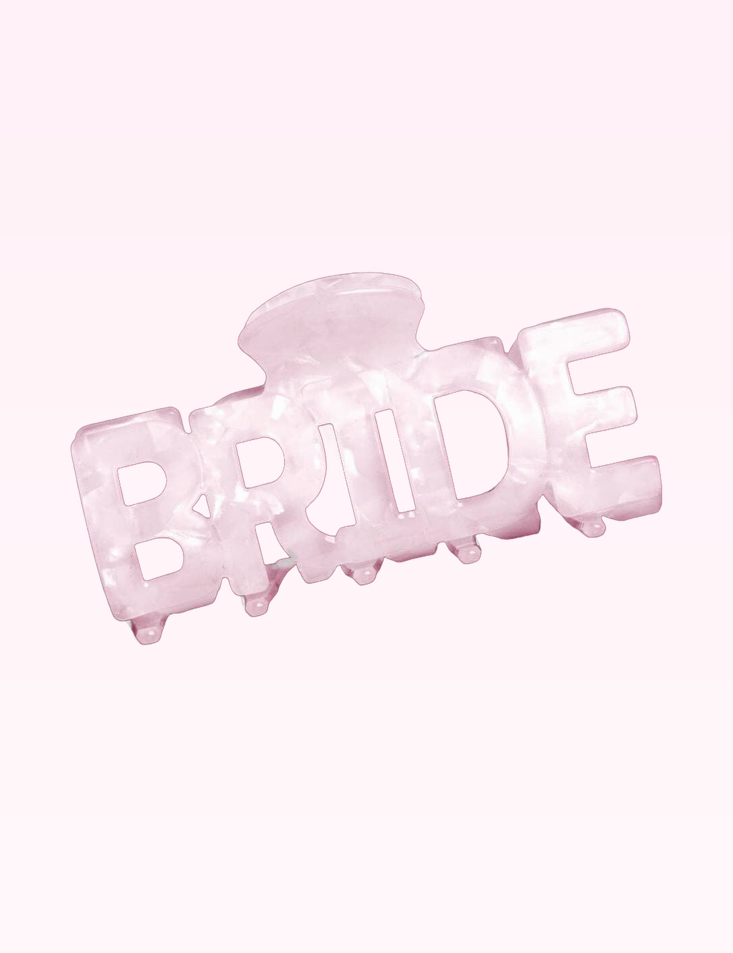 Ninety Nine Boutique super-pale pink accessory product photo: Bride Claw Clip (September 30, 2026)