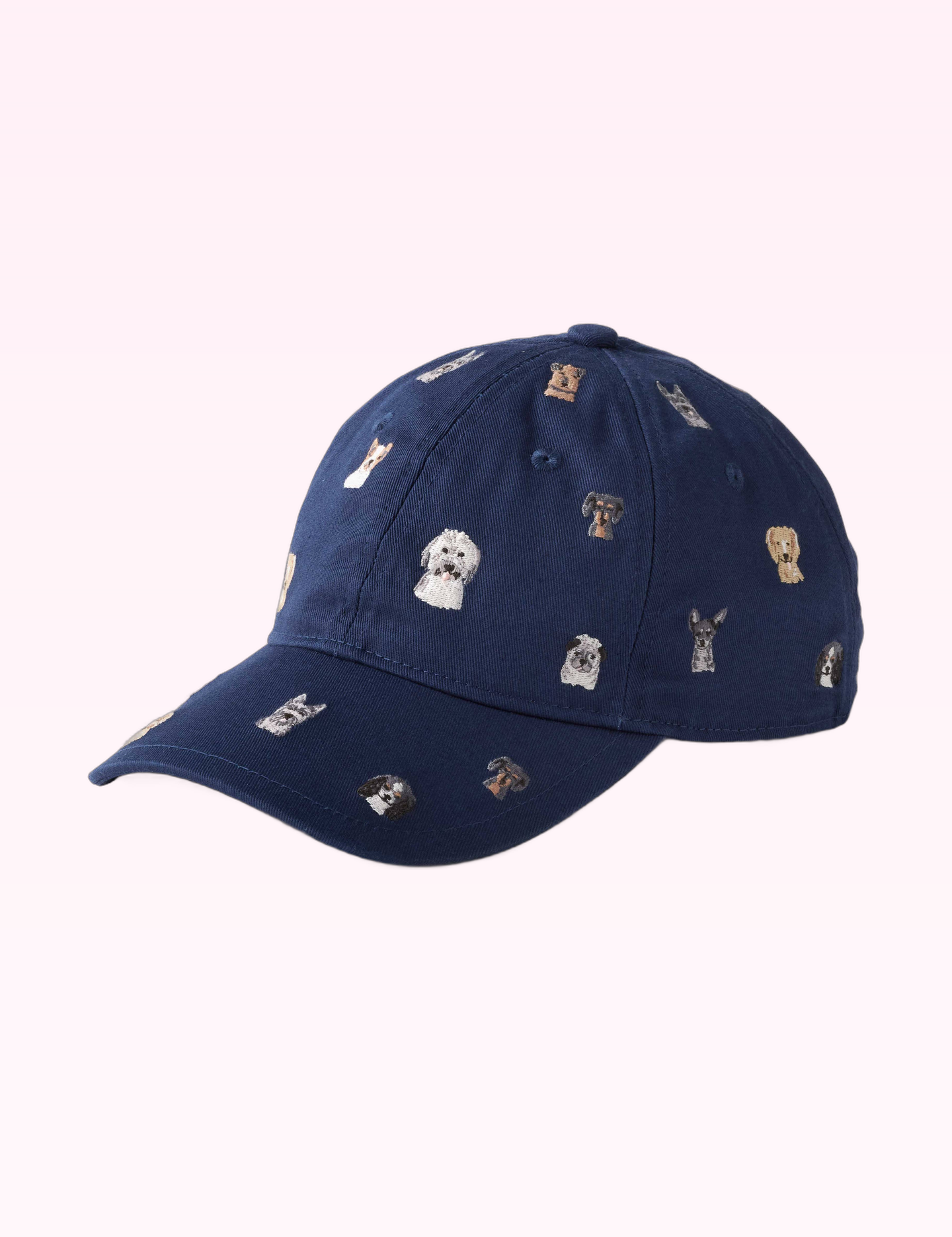 Ninety Nine Boutique super-pale pink accessory product photo: Dog Days Baseball Cap (September 30, 2026)
