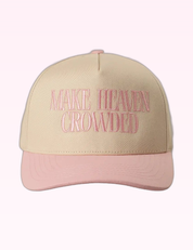 Ninety Nine Boutique super-pale pink accessory product photo: Light Pink Make Heaven Crowded Hat (September 30, 2026)