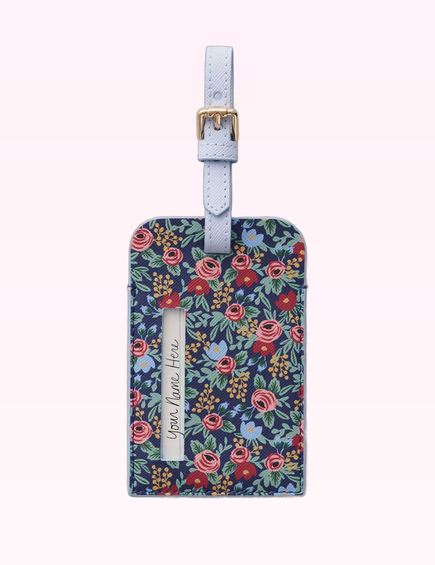 Ninety Nine Boutique super-pale pink accessory product photo: Rosa Luggage Tag (September 30, 2026)