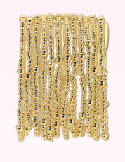 Ninety Nine Boutique super-pale pink accessory product photo: 3mm Bead With 5mm Accent Stretch Bracelet (September 30, 2026)