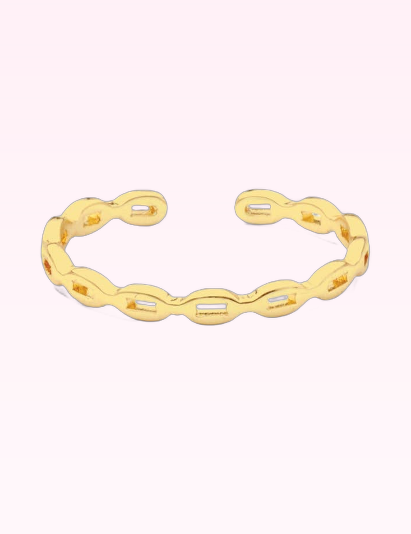 Ninety Nine Boutique super-pale pink accessory product photo: Super Delicate Adjustable Simple Ring (September 30, 2026)