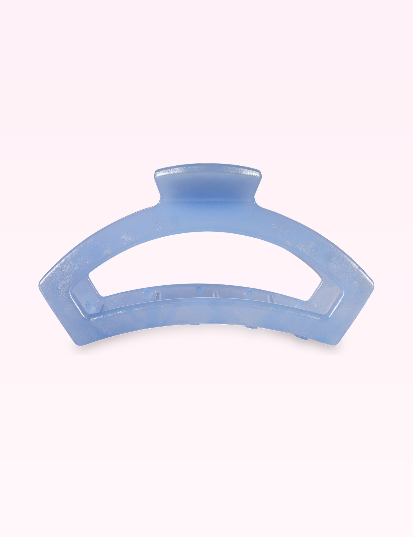 Ninety Nine Boutique super-pale pink accessory product photo: Open Hair Clip | Tiny | Blue Lagoon (September 30, 2026)