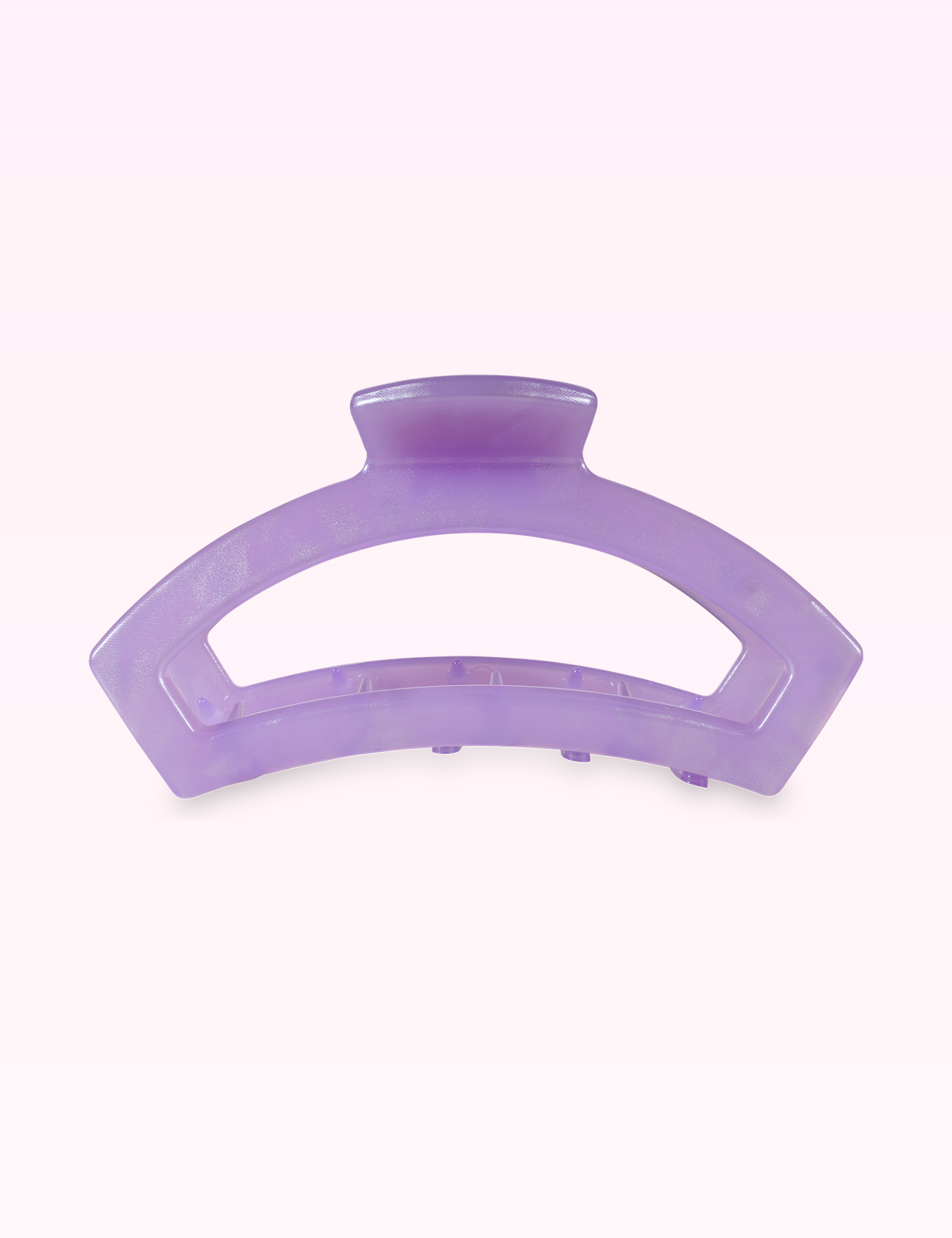 Ninety Nine Boutique super-pale pink accessory product photo: Open Hair Clip | Tiny | Lavender Mist (September 30, 2026)