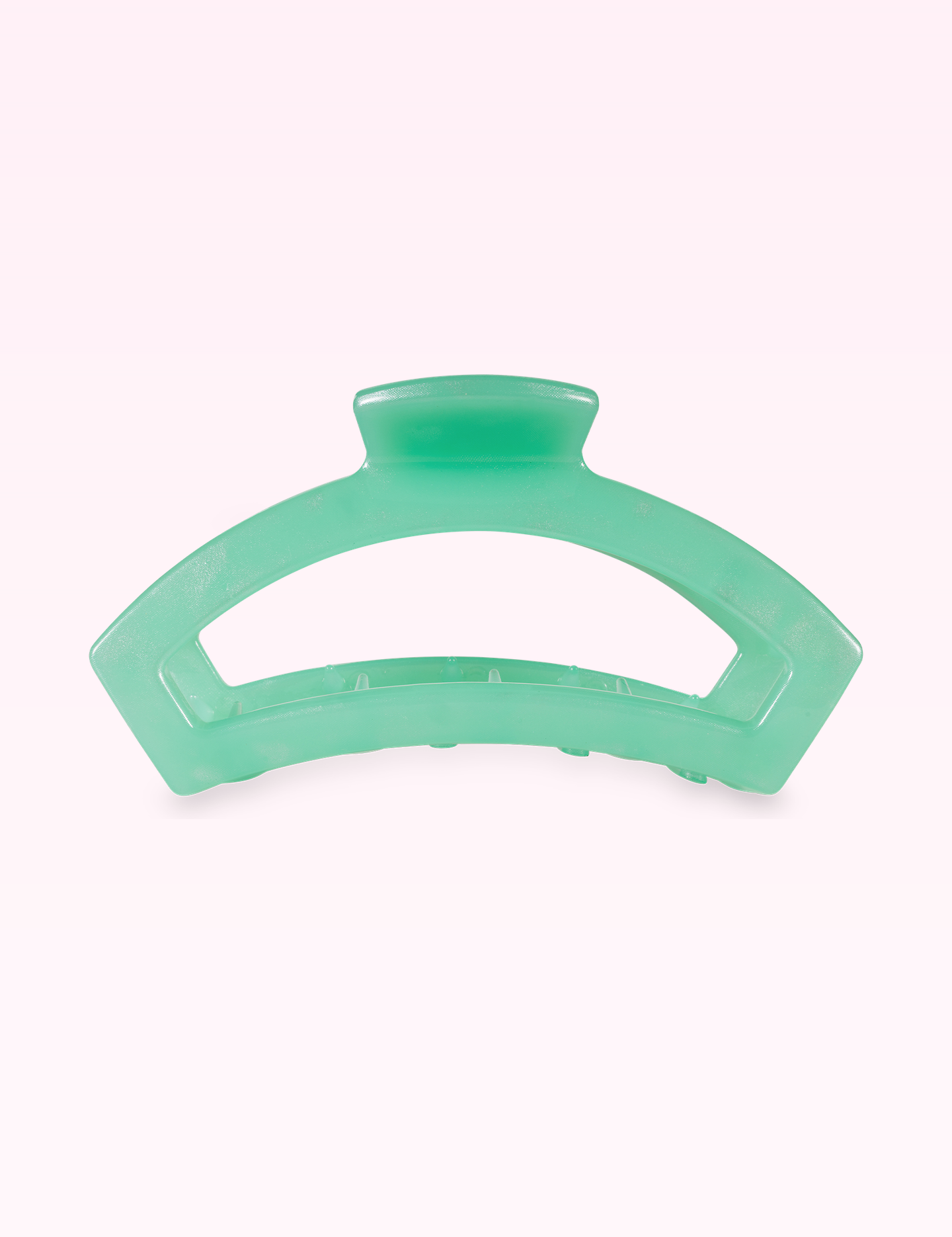 Ninety Nine Boutique super-pale pink accessory product photo: Open Hair Clip | Tiny | Spring Splash (September 30, 2026)