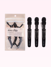 Ninety Nine Boutique super-pale pink accessory product photo: No Slip Crocodile Clip 3pc - Black (September 30, 2026)