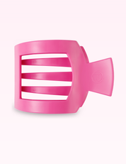 Ninety Nine Boutique super-pale pink accessory product photo: Flat Square Hair Clip | Small | Paradise Pink (September 30, 2026)