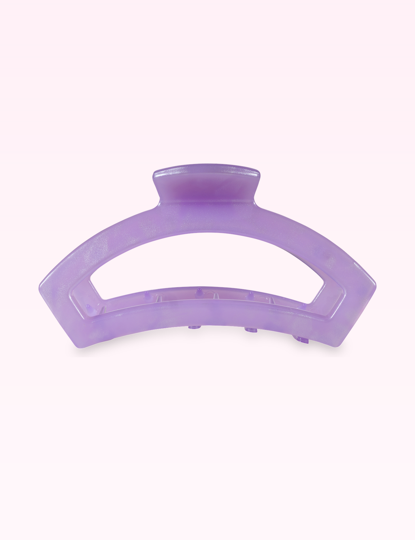 Ninety Nine Boutique super-pale pink accessory product photo: Open Hair Clip | Medium | Lavender Mist (September 30, 2026)