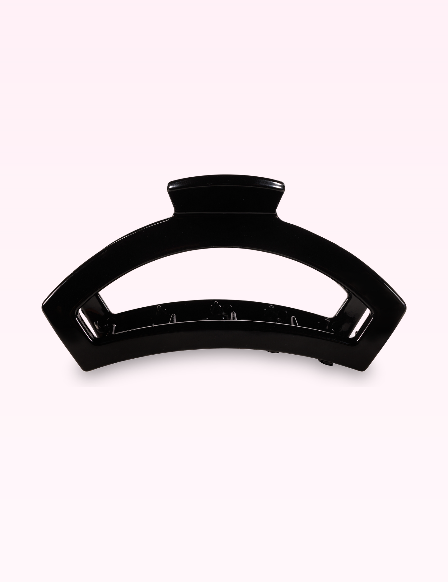 Ninety Nine Boutique super-pale pink accessory product photo: Open Hair Clip | Medium | Jet Black (September 30, 2026)