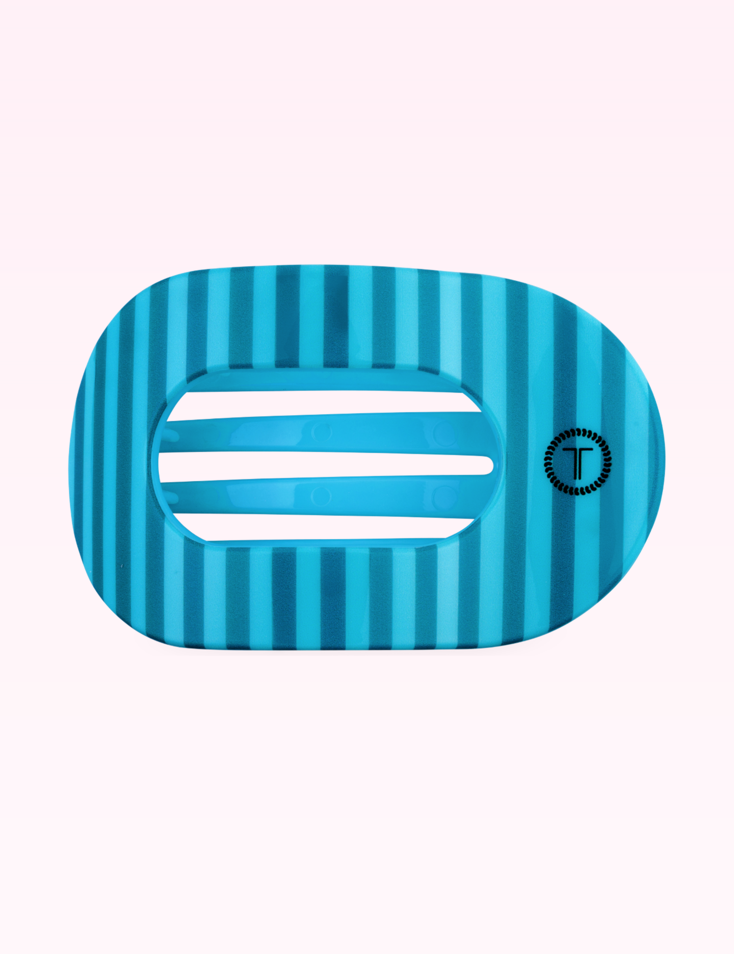 Ninety Nine Boutique super-pale pink accessory product photo: Flat Round Hair Clip | Large | Splash Zone (September 30, 2026)