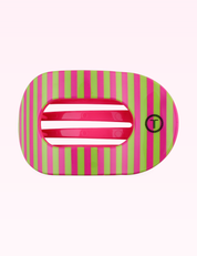 Ninety Nine Boutique super-pale pink accessory product photo: Flat Round Hair Clip | Large | Summer Crush (September 30, 2026)