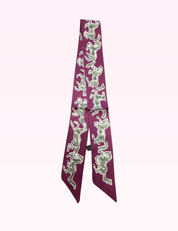 Ninety Nine Boutique super-pale pink accessory product photo: Purple Horse Scarf (September 30, 2026)