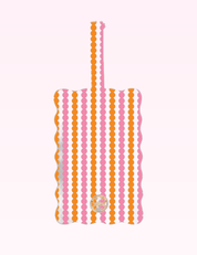 Ninety Nine Boutique super-pale pink accessory product photo: Luggage Tag Sunstripe (September 30, 2026)
