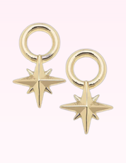 Ninety Nine Boutique super-pale pink accessory product photo: Gold North Star Charm (September 30, 2026)