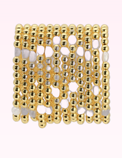 Ninety Nine Boutique super-pale pink accessory product photo: 6mm Stretch Bead Bracelets with Large Pearl Accents (September 30, 2026)