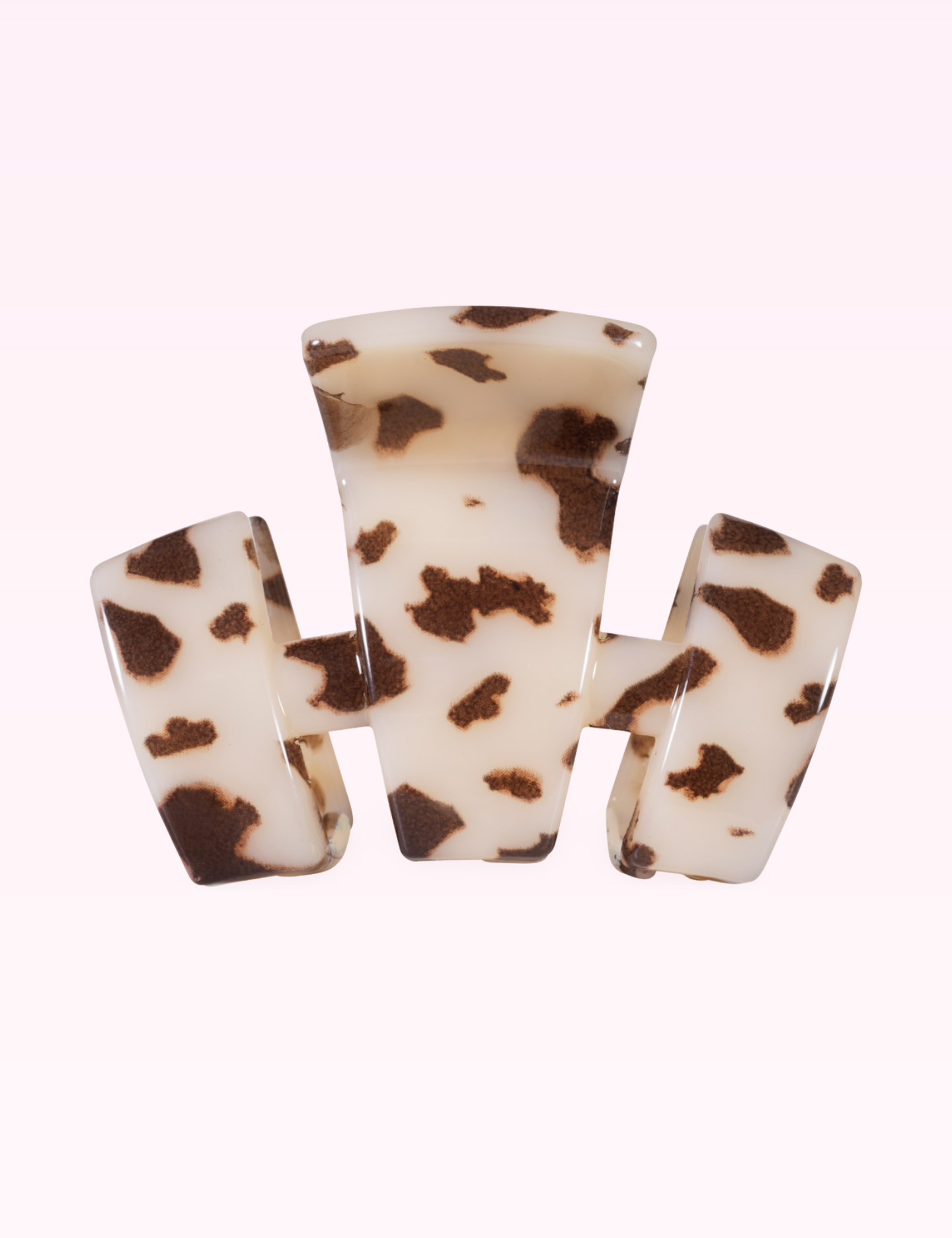 Ninety Nine Boutique super-pale pink accessory product photo: Classic Hair Clip | Petite | Blonde Tortoise (September 30, 2026)