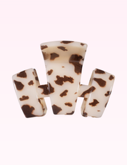 Ninety Nine Boutique super-pale pink accessory product photo: Classic Hair Clip | Petite | Blonde Tortoise (September 30, 2026)