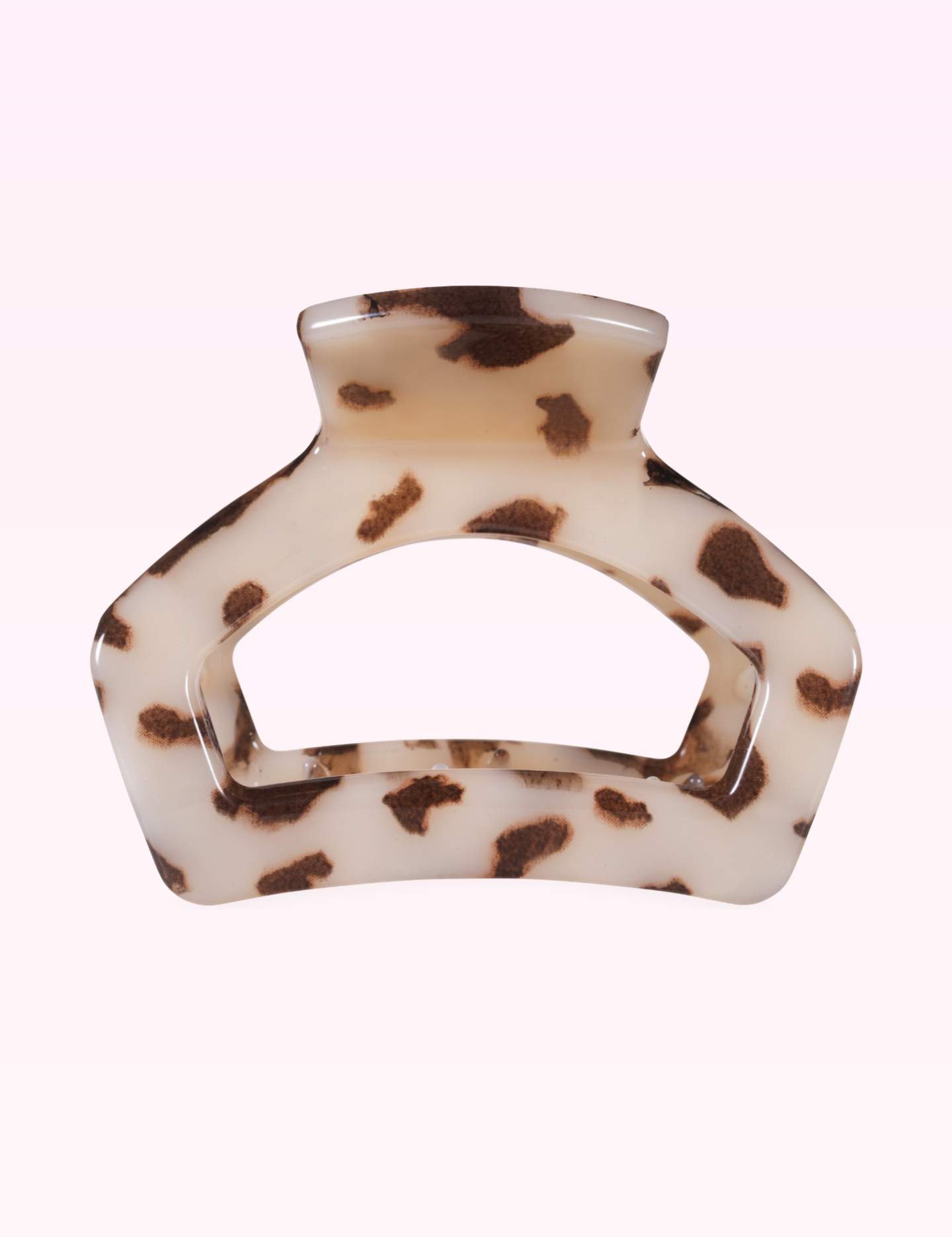 Ninety Nine Boutique super-pale pink accessory product photo: Open Hair Clip | Petite | Blonde Tortoise (September 30, 2026)
