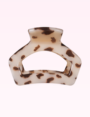 Ninety Nine Boutique super-pale pink accessory product photo: Open Hair Clip | Petite | Blonde Tortoise (September 30, 2026)