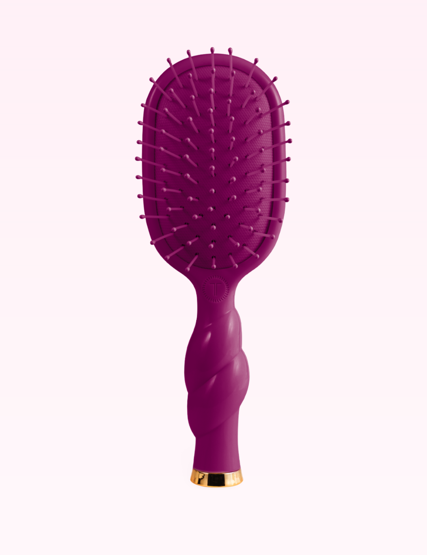Ninety Nine Boutique super-pale pink accessory product photo: Detangler Hair Brush | Mini | Mulberry (September 30, 2026)