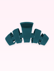 Ninety Nine Boutique super-pale pink accessory product photo: Classic Hair Clip | Small | Teal With It (September 30, 2026)