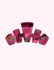 Ninety Nine Boutique super-pale pink accessory product photo: Classic Hair Clip | Medium | Garden Glam (September 30, 2026)