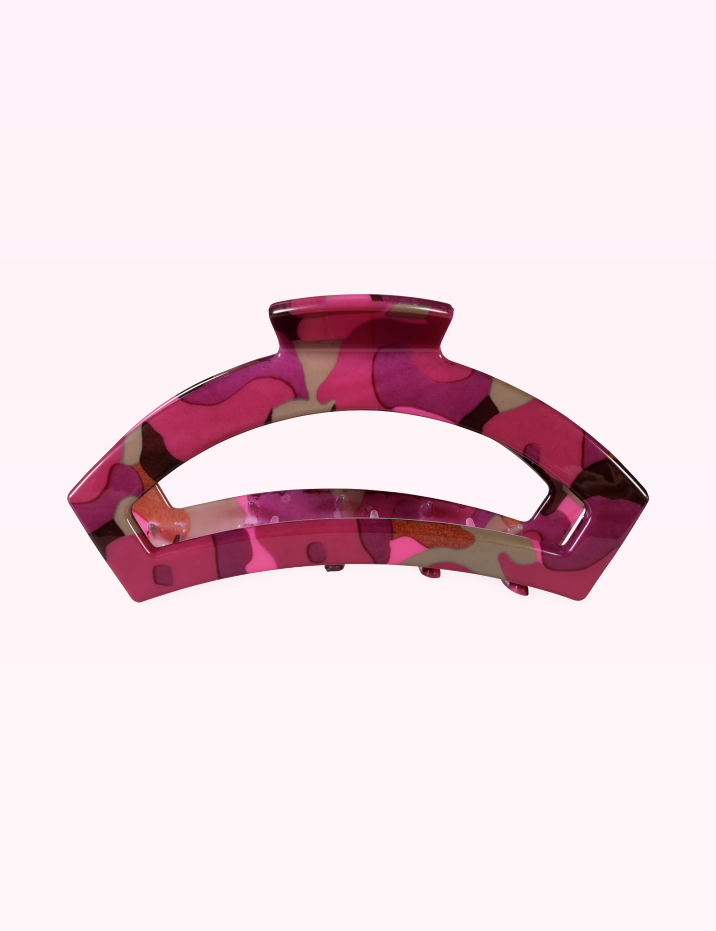 Ninety Nine Boutique super-pale pink accessory product photo: Open Hair Clip | Tiny | Garden Glam (September 30, 2026)