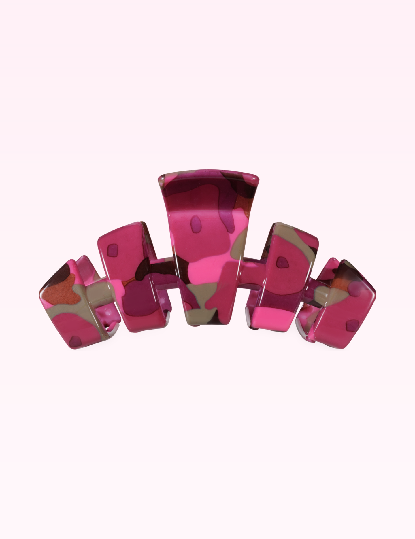 Ninety Nine Boutique super-pale pink accessory product photo: Classic Hair Clip | Tiny | Garden Glam (September 30, 2026)