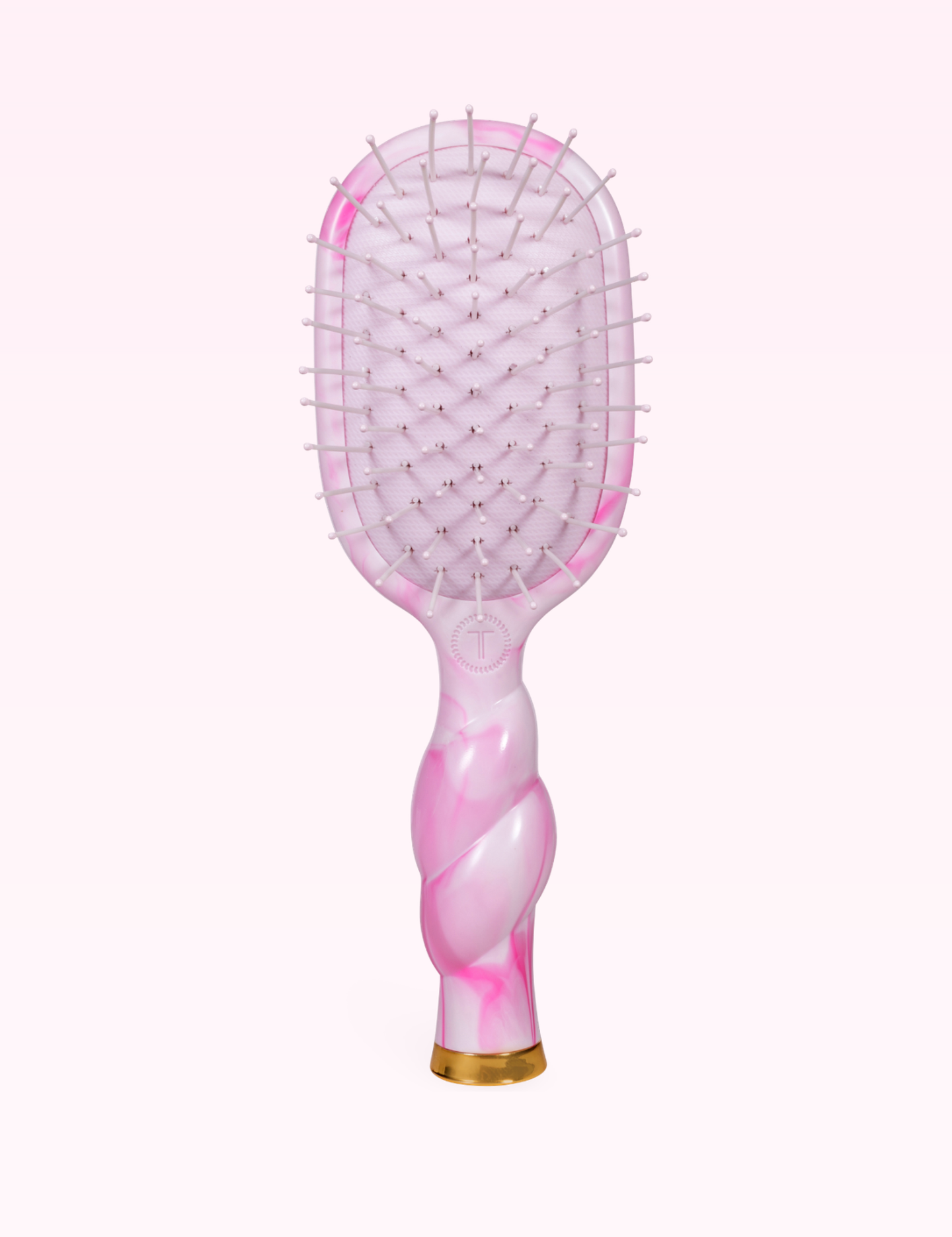 Ninety Nine Boutique super-pale pink accessory product photo: Detangler Hair Brush | Mini | Pinch Me! (September 30, 2026)