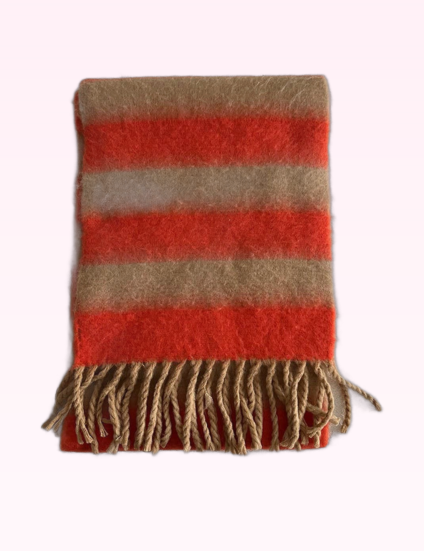 Ninety Nine Boutique approved 10:13 accessory photo: Beige Striped Scarf (September 29, 2026)