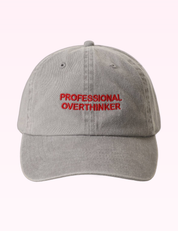 Ninety Nine Boutique super-pale pink accessory product photo: Gray Professional Overthinker Hat (September 30, 2026)