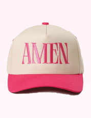 Ninety Nine Boutique super pale pink accessory photo: Hot Pink Amen Hat (2026-09-29)